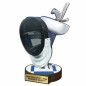 Komplet statuetek z drewna SZERMIERKA 30-25-22cm Komplet statuetek z drewna SZERMIERKA 30-25-22cm
