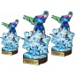 Komplet statuetek z drewna BIEGI NARCIARSKIE 30-25-22cm Komplet statuetek z drewna BIEGI NARCIARSKIE 30-25-22cm