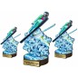 Komplet statuetek z drewna SKOKI NARCIARSKIE 30-25-22cm Komplet statuetek z drewna SKOKI NARCIARSKIE 30-25-22cm