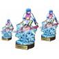 Komplet statuetek z drewna NARCIARSTWO ALPEJSKIE 30-25-22cm Komplet statuetek z drewna NARCIARSTWO ALPEJSKIE 30-25-22cm