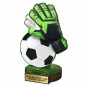 Komplet statuetek z drewna PIŁKA NOŻNA Bramkarz 30-25-22cm Komplet statuetek z drewna PIŁKA NOŻNA Bramkarz 30-25-22cm