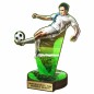 Komplet statuetek z drewna PIŁKA NOŻNA Napastnik 30-25-22cm Komplet statuetek z drewna PIŁKA NOŻNA Napastnik 30-25-22cm