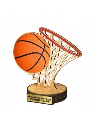 Komplet statuetek z drewna KOSZYKÓWKA 30-25-22cm