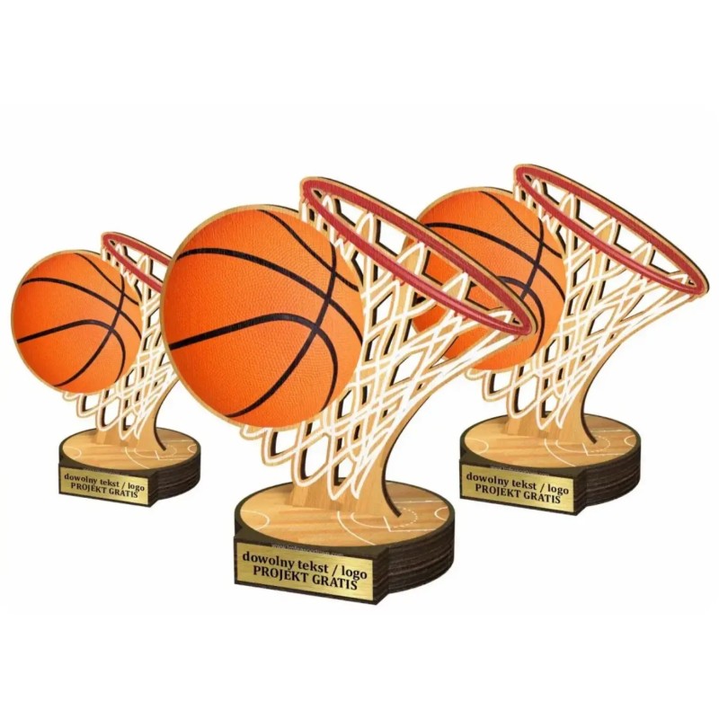 Komplet statuetek z drewna KOSZYKÓWKA 30-25-22cm Komplet statuetek z drewna KOSZYKÓWKA 30-25-22cm