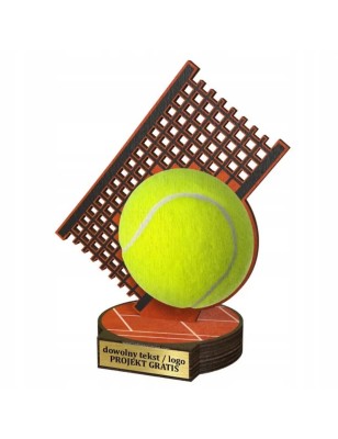 Komplet statuetek z drewna TENIS ZIEMNY 30-25-22cm