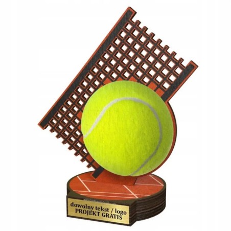 Komplet statuetek z drewna TENIS ZIEMNY 30-25-22cm