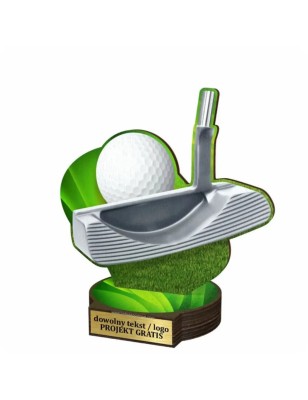 Komplet statuetek z drewna GOLF 30-25-22cm