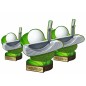 Komplet statuetek z drewna GOLF 30-25-22cm Komplet statuetek z drewna GOLF 30-25-22cm