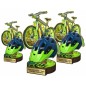 Komplet statuetek z drewna KOLARSTWO Górskie MTB 30-25-22cm Komplet statuetek z drewna KOLARSTWO Górskie MTB 30-25-22cm