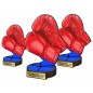 Komplet statuetek z drewna BOKS 30-25-22cm Komplet statuetek z drewna BOKS 30-25-22cm