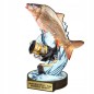 Komplet statuetek z drewna WĘDKARSTWO Karp 30-25-22cm Komplet statuetek z drewna WĘDKARSTWO Karp 30-25-22cm