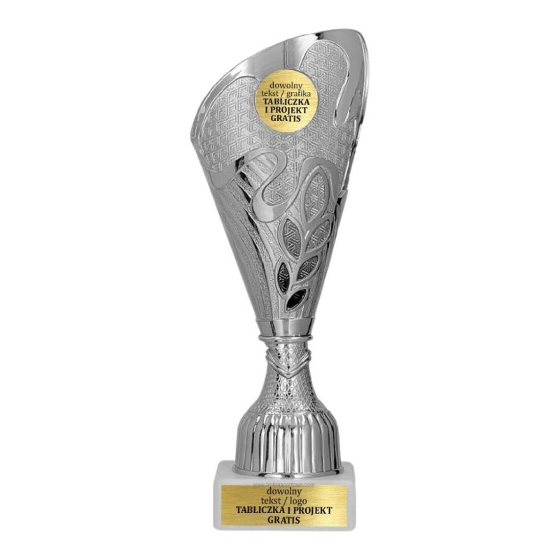 Okazjonalny Puchar 9309 w srebrnej kolorystyce