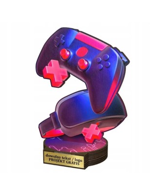 Komplet statuetek z drewna E-SPORT Gaming 30-25-22cm