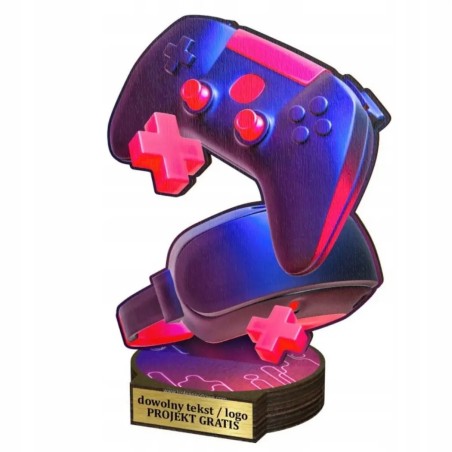 Komplet statuetek z drewna E-SPORT Gaming 30-25-22cm