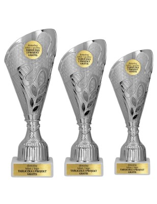 Okazjonalny Puchar 9309 w srebrnej kolorystyce