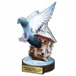 Komplet statuetek z drewna HODOWLA ZWIERZĄT Gołębiarstwo 30-25-22cm Komplet statuetek z drewna HODOWLA ZWIERZĄT Gołębiarstwo 30-25-22cm