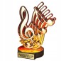 Komplet statuetek z drewna MUZYKA 30-25-22cm Komplet statuetek z drewna MUZYKA 30-25-22cm
