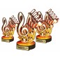 Komplet statuetek z drewna MUZYKA 30-25-22cm Komplet statuetek z drewna MUZYKA 30-25-22cm