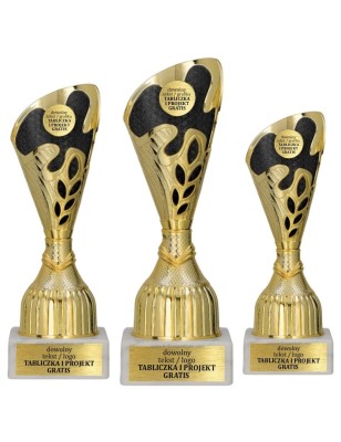 Artystyczny puchar 9315 – w złoto-czarnej odsłonie