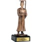 Masywna Statuetka Absolwent 23cm - Odlewana Nagroda Szkolna Masywna Statuetka Absolwent 23cm - Odlewana Nagroda Szkolna