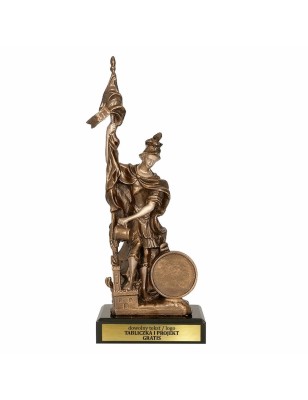 Masywna odlewana Statuetka św. Florian w 4 rozmiarach Straż Pożarna