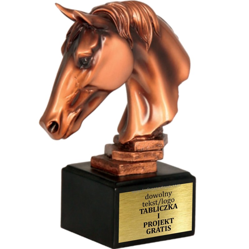 Masywna Odlewana Statuetka Jeździectwo 18,5 cm Koń Grawer w Cenie Masywna Odlewana Statuetka Jeździectwo 18,5 cm Koń Grawer w Cenie