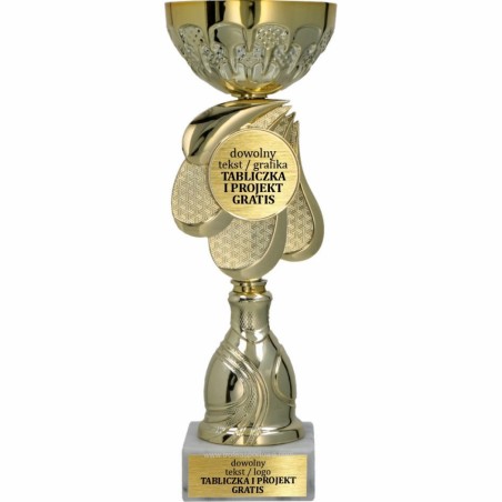 Puchar sportowy 9320 New 2026 z dużym medalionem