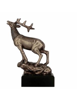Odlewana Statuetka Myślistwo Masywna 18 cm Grawer w Cenie
