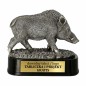 Odlewana Statuetka Myślistwo Masywna 15 cm Dzik Łowiectwo Odlewana Statuetka Myślistwo Masywna 15 cm Dzik Łowiectwo