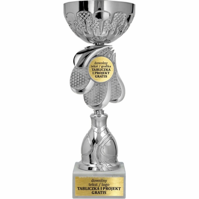 Trofeum 9321 – dekoracyjny puchar w srebrnej odsłonie