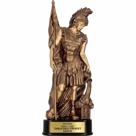 Odlewana Masywna Statuetka Strażactwo 3 rozmiary św. Florian