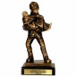 Odlewana Statuetka Strażacka STRAŻ POŻARNA 27 cm PSP OSP Odlewana Statuetka Strażacka STRAŻ POŻARNA 27 cm PSP OSP