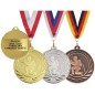 Medal strażacki straż pożarna strażak OSP 5cm z wklejką i szarfą Medal strażacki straż pożarna strażak OSP 5cm z wklejką i szarfą