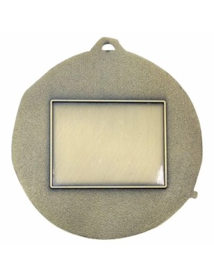 Duży Medal Wędkarski Tłoczony z Rybami i Emalią | z Grawerką i Szarfą