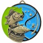 Duży medal wędkarski tłoczony z kolorową emalią z grawerką i szarfą wędkarstwo spławikowe i gruntowe Duży medal wędkarski tłoczony z kolorową emalią z grawerką i szarfą wędkarstwo spławikowe i gruntowe