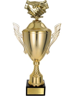 złoty Puchar z figurką uniwersalna - trofeum do twojej dyscypliny