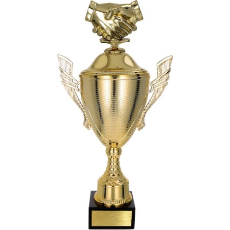 złoty Puchar z figurką uniwersalna - trofeum do twojej dyscypliny