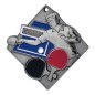 Medal do tenisa stołowego tłoczony z kolorową emalią z tabliczką i szarfą ping-pong tenis Medal do tenisa stołowego tłoczony z kolorową emalią z tabliczką i szarfą ping-pong tenis