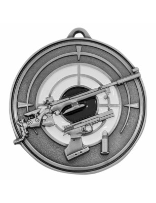 Duży Medal Strzelecki Tłoczony z Tarczą i Emalią | z Wklejką i Szarfą