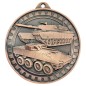 Wojskowe odznaczenie pamiątkowe – duży medal tłoczony Wojska Lądowe czołg i rosomak z tabliczką i szarfą
