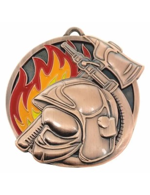 Czym Uhonorować Druhów OSP? Medal Strażacki Tłoczony z Emalią