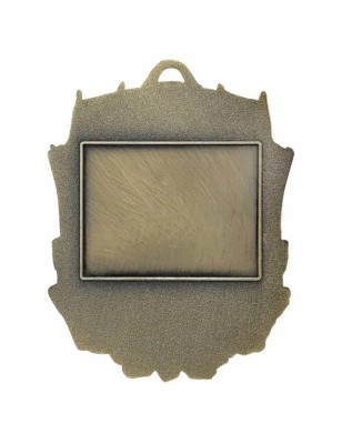 Masywny Medal Myśliwski Tłoczony z Jeleniem