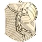 Medal siatkówka siatkarski odlewany duży pamiątkowy z wklejką i szarfą Medal siatkówka siatkarski odlewany duży pamiątkowy z wklejką i szarfą