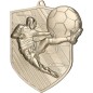 Medal piłkarski odlewany duży piłka nożna | z grawerką i szarfą Medal piłkarski odlewany duży piłka nożna | z grawerką i szarfą