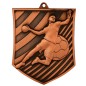 Medal piłka ręczna odlewany duży turniejowy z tabliczką i szarfą Medal piłka ręczna odlewany duży turniejowy z tabliczką i szarfą