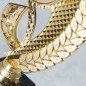 Statuetka z laurem na uroczystości szkolne z dwiema wklejkami w cenie 21-23cm Statuetka z laurem na uroczystości szkolne z dwiema wklejkami w cenie 21-23cm