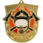 Medal strażacki odlewany duży z emalią z wklejką i szarfą straż pożarna OSP PSP Medal strażacki odlewany duży z emalią z wklejką i szarfą straż pożarna OSP PSP