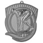 Medal pływacki odlewany duży mistrzowski z wklejką i szarfą
