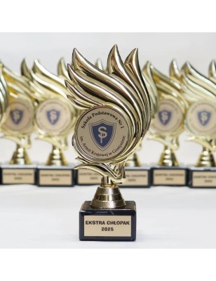 Statuetka z grawerem do szkoły, firmy, urzędu | Projekt Gratis