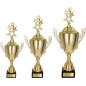 Komplet pucharów NT733 z figurką gwiazdy uniwersalne 45-39-34 cm